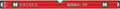 Sola waterpas - aluminium - 100cm - rood