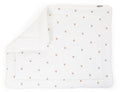 Childhome boxkleed 75x95 cm – tetra hartjes – lichtblauw – dubbelzijdig – oeko-tex – parklegger speelmat