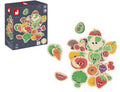 Janod - magneetset - fruit en groenten