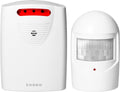 Orno draadloze bewegingsmelder met alarm - bewegingssensor ip44 waterdicht - wit