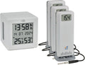 Tfa dostmann tfa.me starter set wlan gateway id-01 mit 3 sendern id-a3 draadloze thermometer digitaal wit