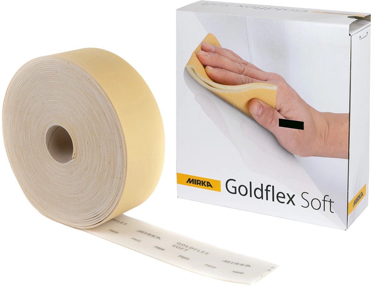 Mirka goldflex soft rollen 115mm - p150