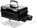 Weber go-anywhere gas barbecue - 41x26 cm - roestvrijstalen branders - gasregelkop - incl. deksel