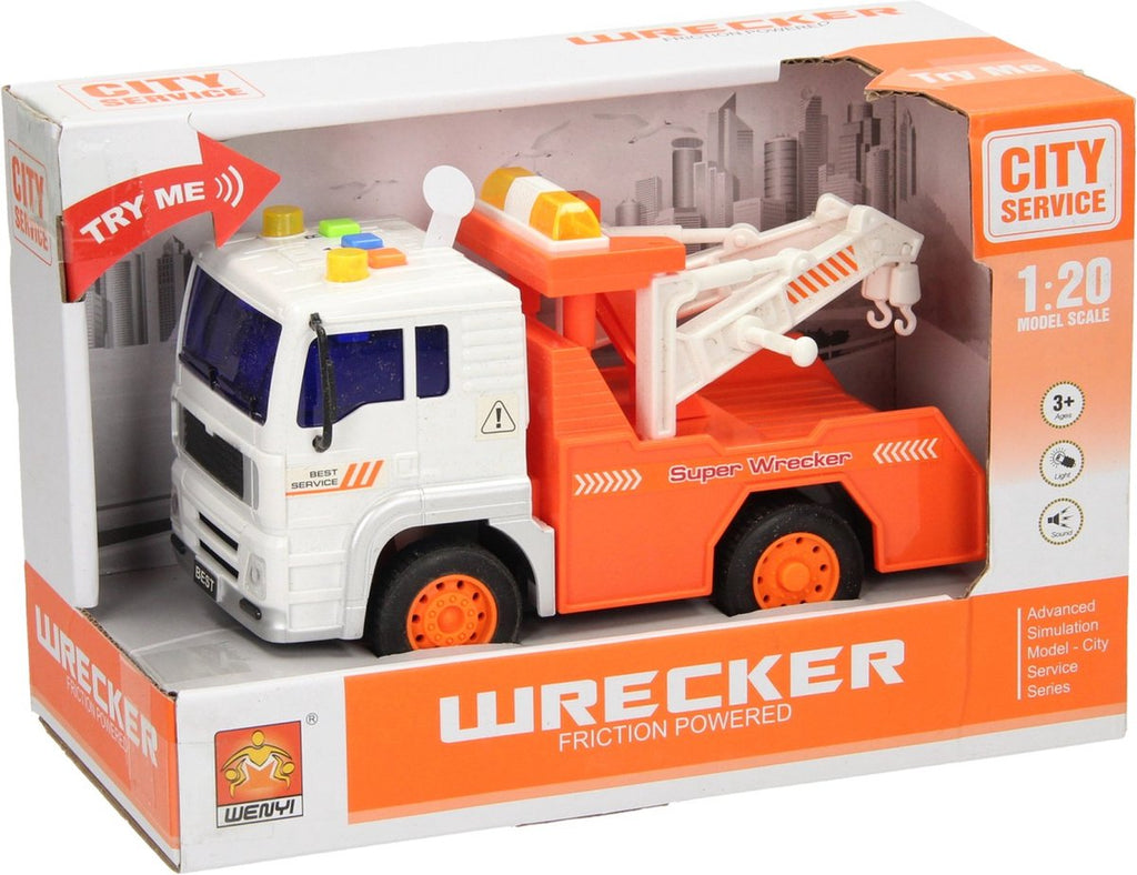 Abschleppwagen mit Licht und Ton