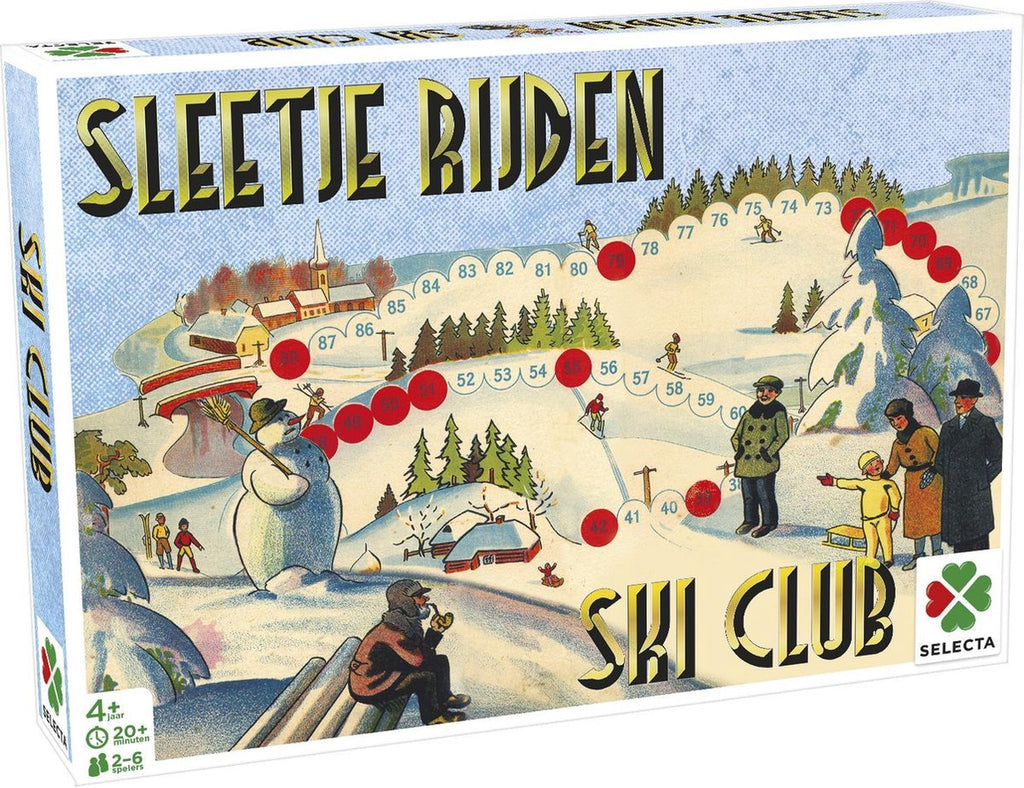 Selecta Brettspiele aus der Vergangenheit - Schlitten-Ski-Club