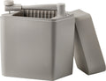 Rosti classic kaasdoos – kaasdoos met kaassnijder – kaasschaaf – oplosbare snijdraad – hygiënische opberging – kaasstolp – humus – 16,5×10×19 cm
