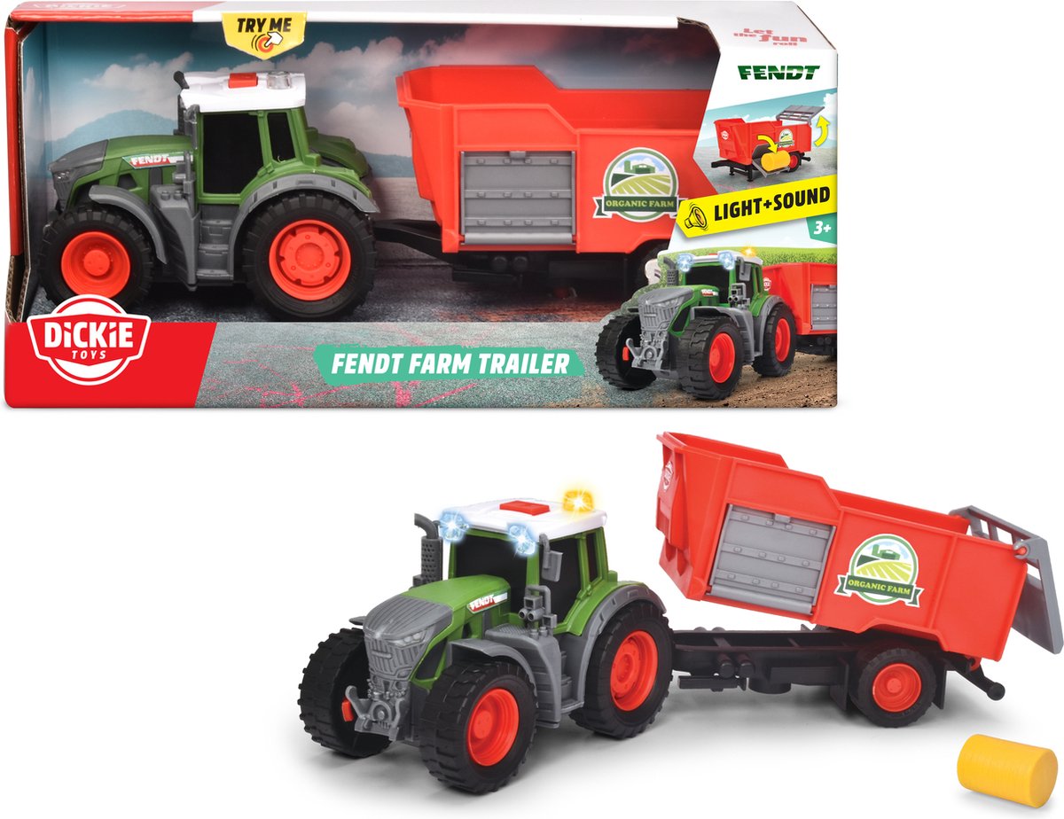 Dickie Fendt Traktor mit Anhänger