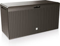Prosperplast opbergbox - bruin - kunststof - 290 liter - 114 x 47 x 59 cm
