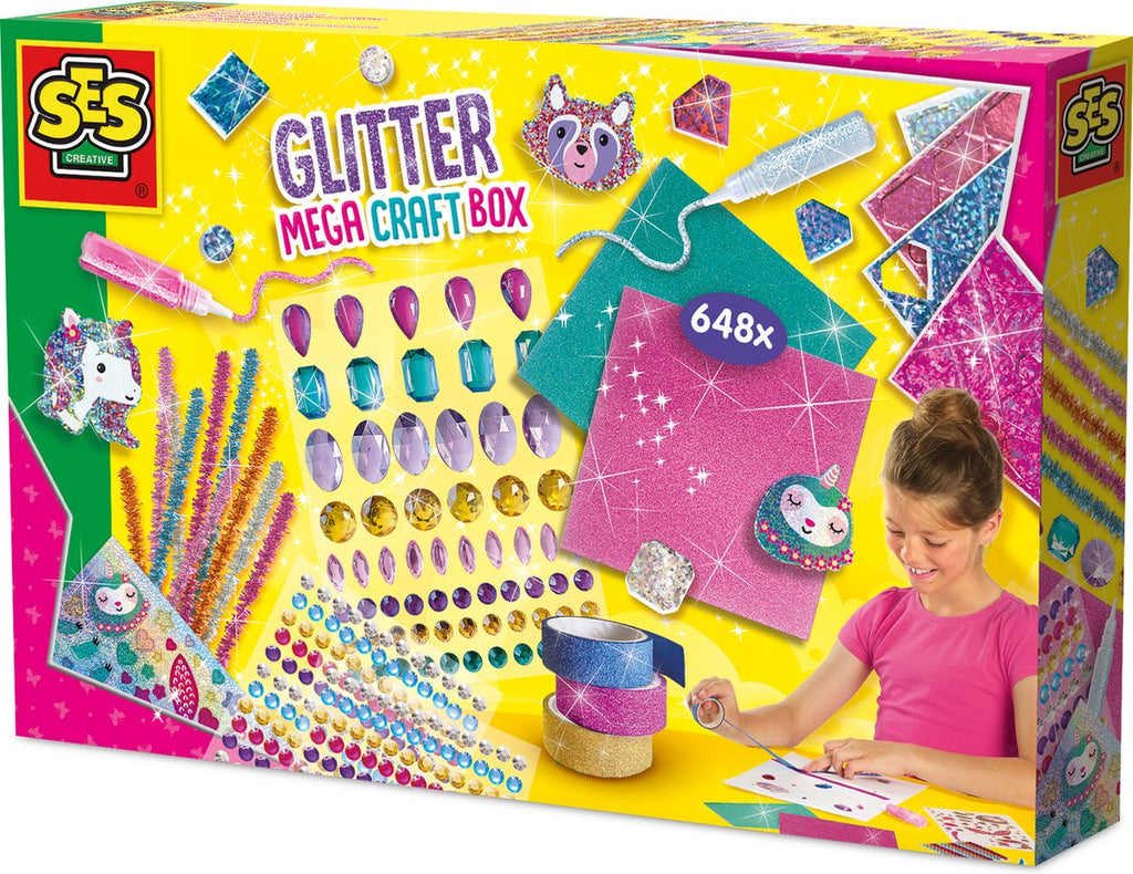 Ses creative ses glitter mega knutselbox