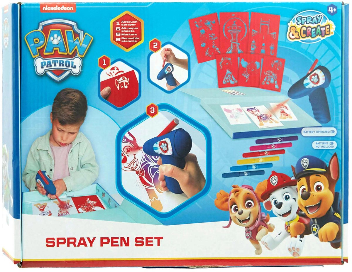 Canenco Paw Patrol Elektrisches Blasstift-Set