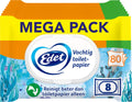 Edet vochtig wc papier maxi pack - 8 x 80 = 640 vellen