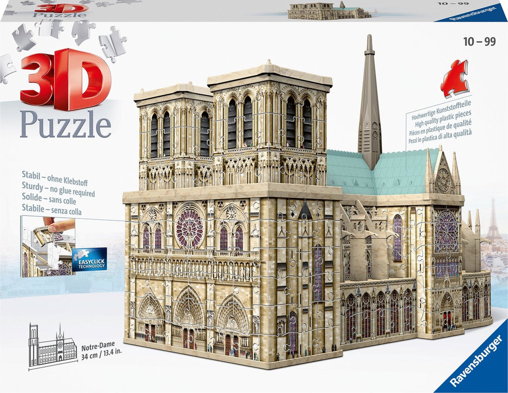 Ravensburger 3D-Puzzle Notre Dame Paris, 216.