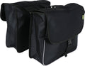 Dresco dubbele fietstas basic shopper 32 liter