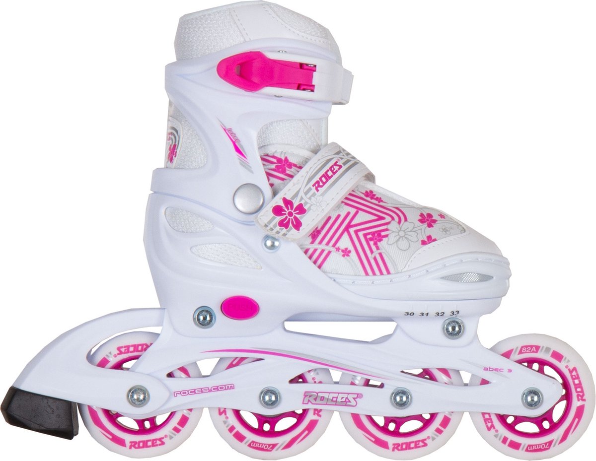 Schicken Inline Skates 3.0 Softboat 82A Weiß/Rosa MT 38-41