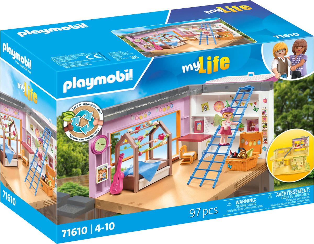 Playmobil mit Leben Kinderzimmer 71610