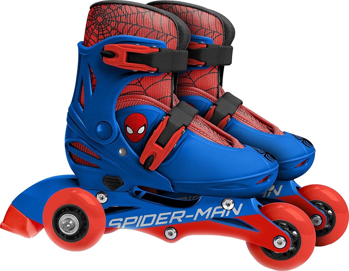 Spider-Man Inlineskates Hardboot Rot/Blau Größe 27-30