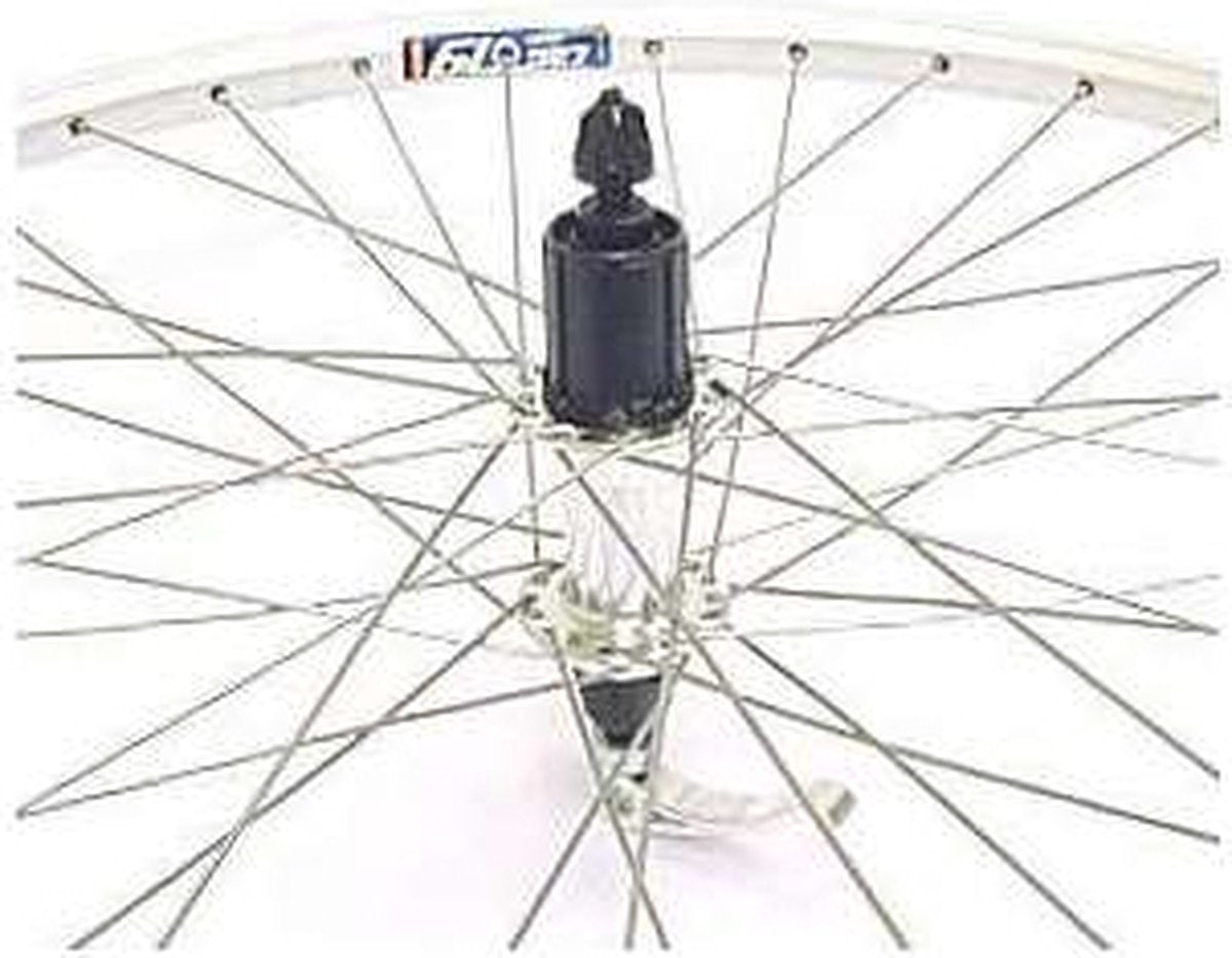 Roland Achterwiel 28 uitval cass 8 9v ZAC19 zilver RVS spk