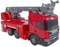 2-teiliges Scania-Feuerwehrauto mit Reibungsantrieb, Licht und Sound