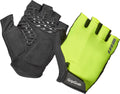 Gripgrab - proride rc max korte vinger zomer fietshandschoenen met padding - geel hi-vis - heren - maat s