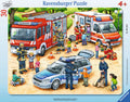 Ravensburger puzzel framepuzzel spannende beroepen - 30 stukjes - kinderpuzzel