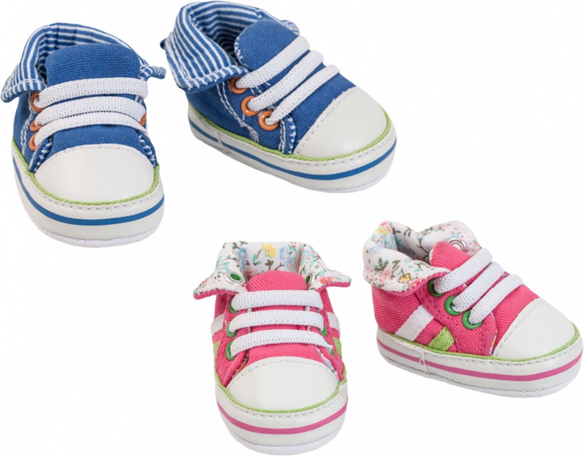 Heless Puppenschuhe, Turnschuhe, blau, 30-34 cm