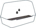 Duvo + transportbox drainage mat voor art 114004 - transportkooi - 45 cm x 51.5 cm x 0.8 cm - zwart