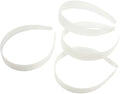 Creativ company cc haarband 25 mm wit 5 stuks