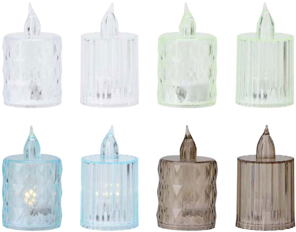 Koopman kaarsje met led, 24st.