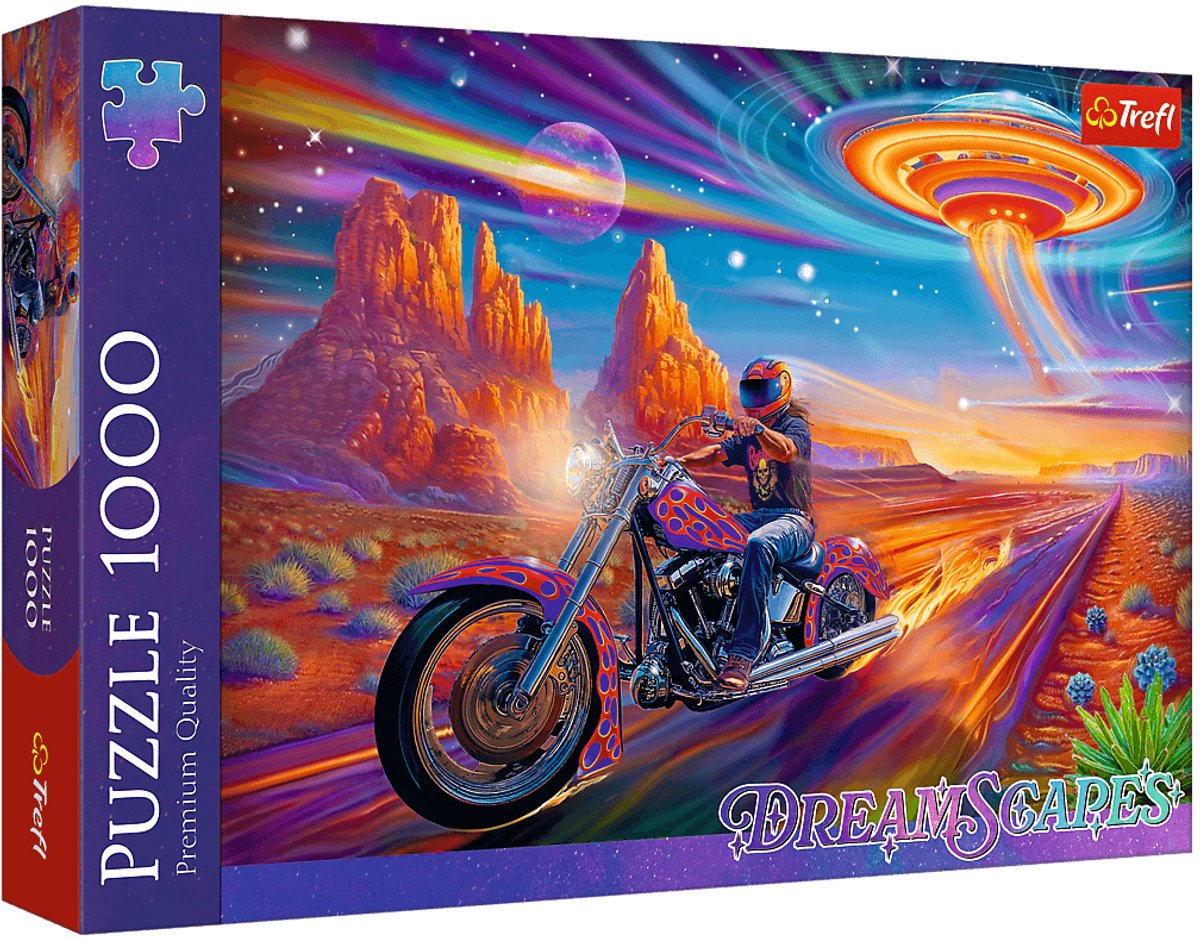 Trefl legpuzzel wild ride - 1000 stukjes - fantasie puzzel.