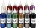 Creativ company glitterlijm set 12 kleuren 118ml