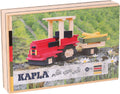 Kapla - kleur - constructiespeelgoed - tractor koffer - 155 plankjes - fr de en es
