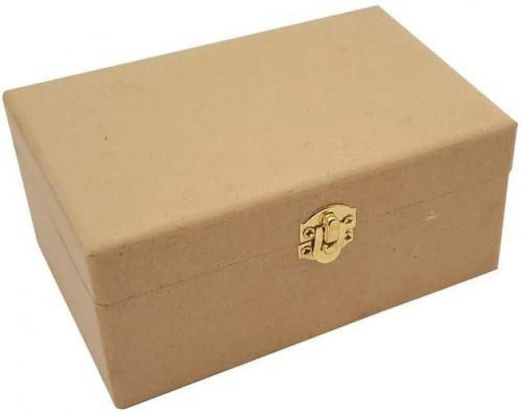 Rechteckige MDF-Box aus Sperrholz