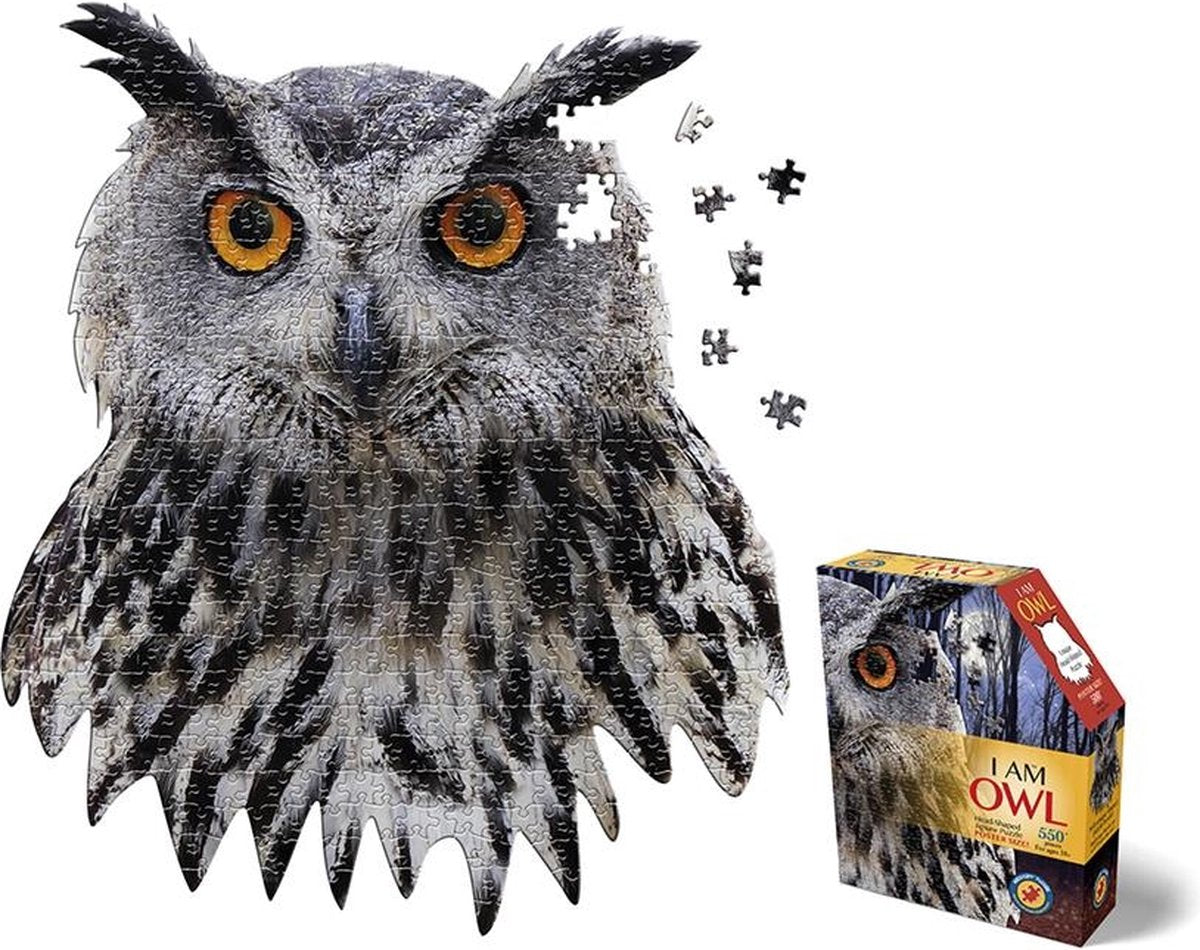 Madd capp i am uil puzzel 550 stukken - leerzaam en leuk