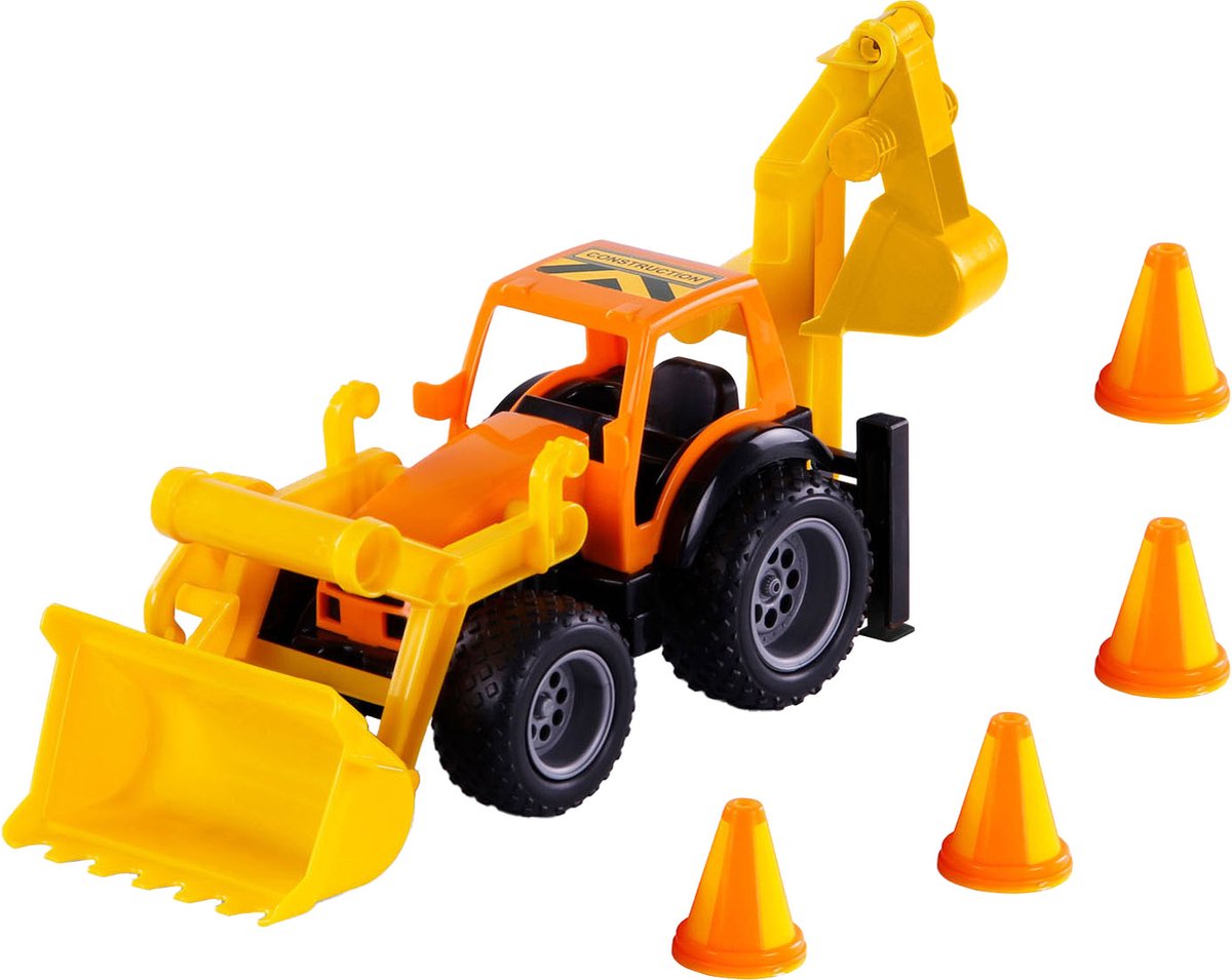 Cavallino Greifer-Baggertraktor mit Gummiverstärkungen, 38,5 cm