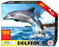 Formenpuzzle Delfin, 100 Teile.