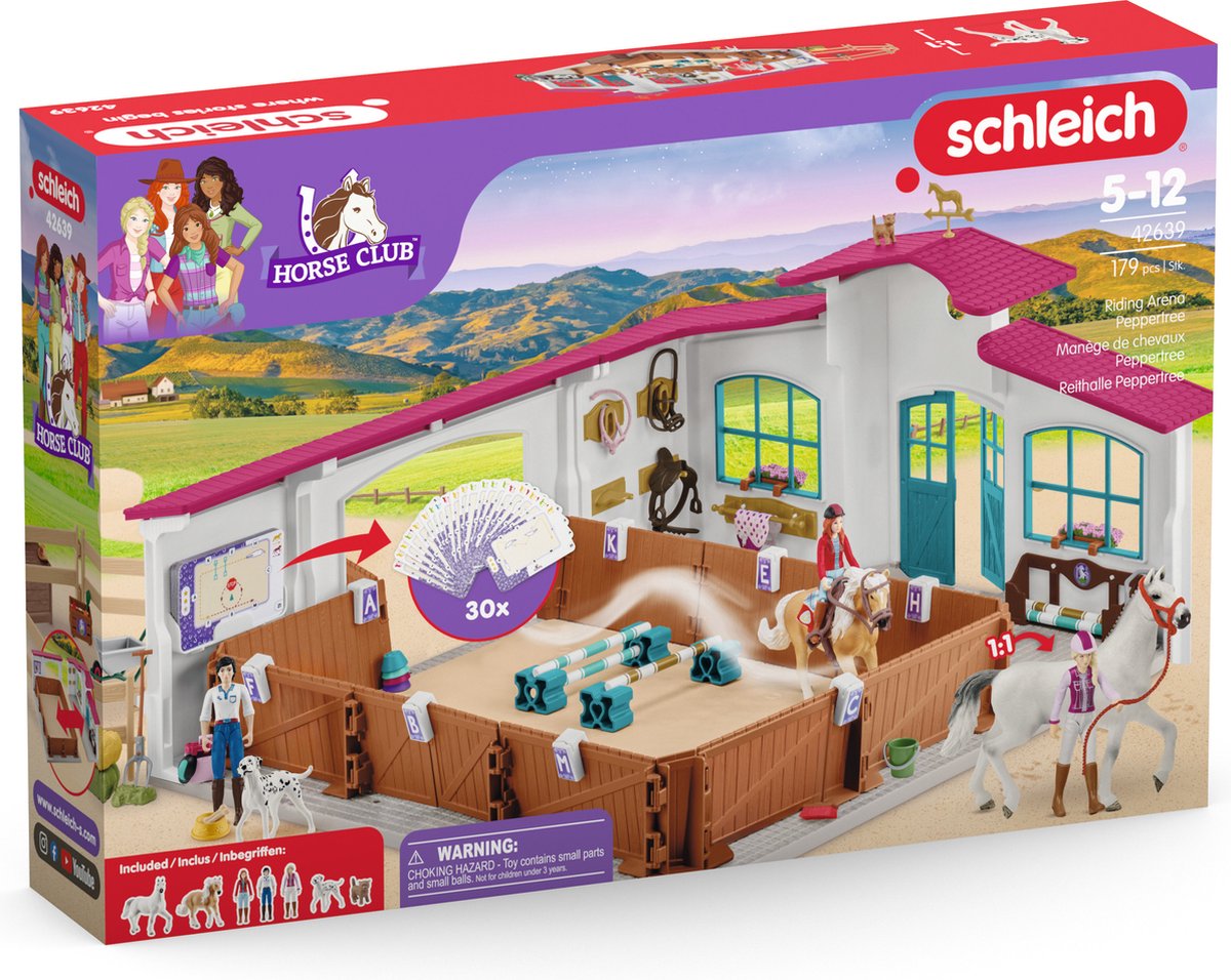 Schleich horse club rijhal peppertree 42639