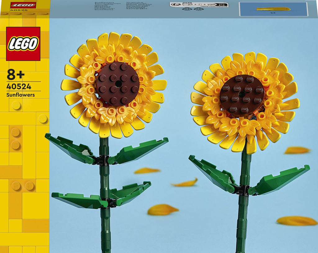 Lego iconic zonnebloemen - botanical collection - 40524