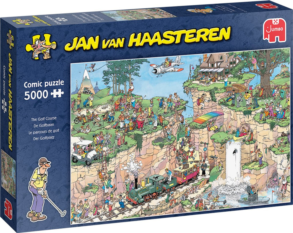 Jumbo Jan van Haasteren Puzzle - Der Golfplatz - 5000 Teile.