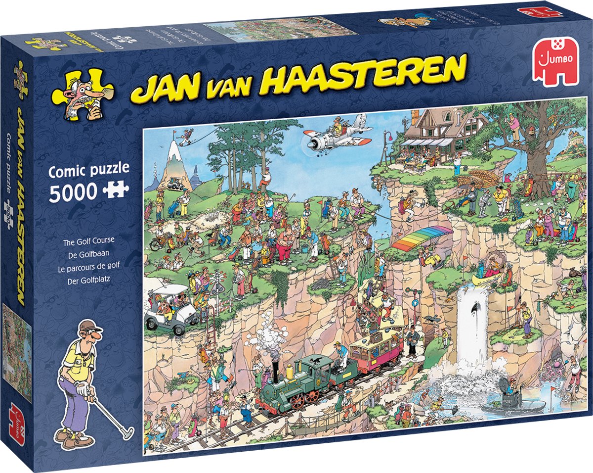 Jumbo Jan van Haasteren Puzzle - Der Golfplatz - 5000 Teile.