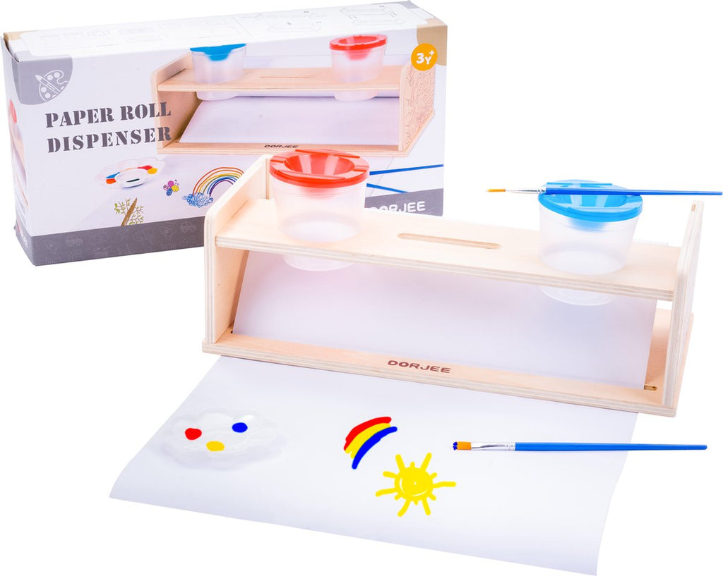 Papierrollenhalter aus Holz