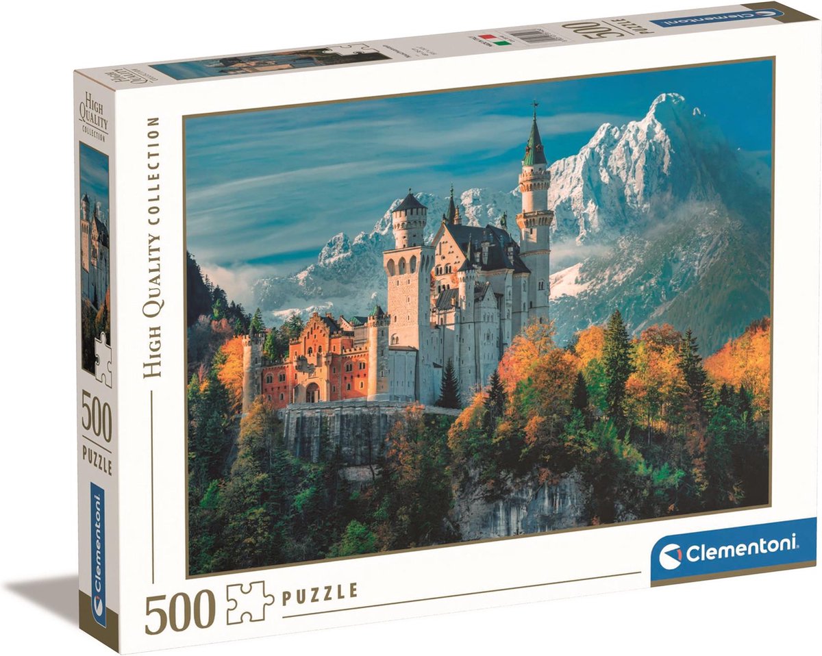 Clementoni Puzzle Schloss Neuschwanstein, 500 St.