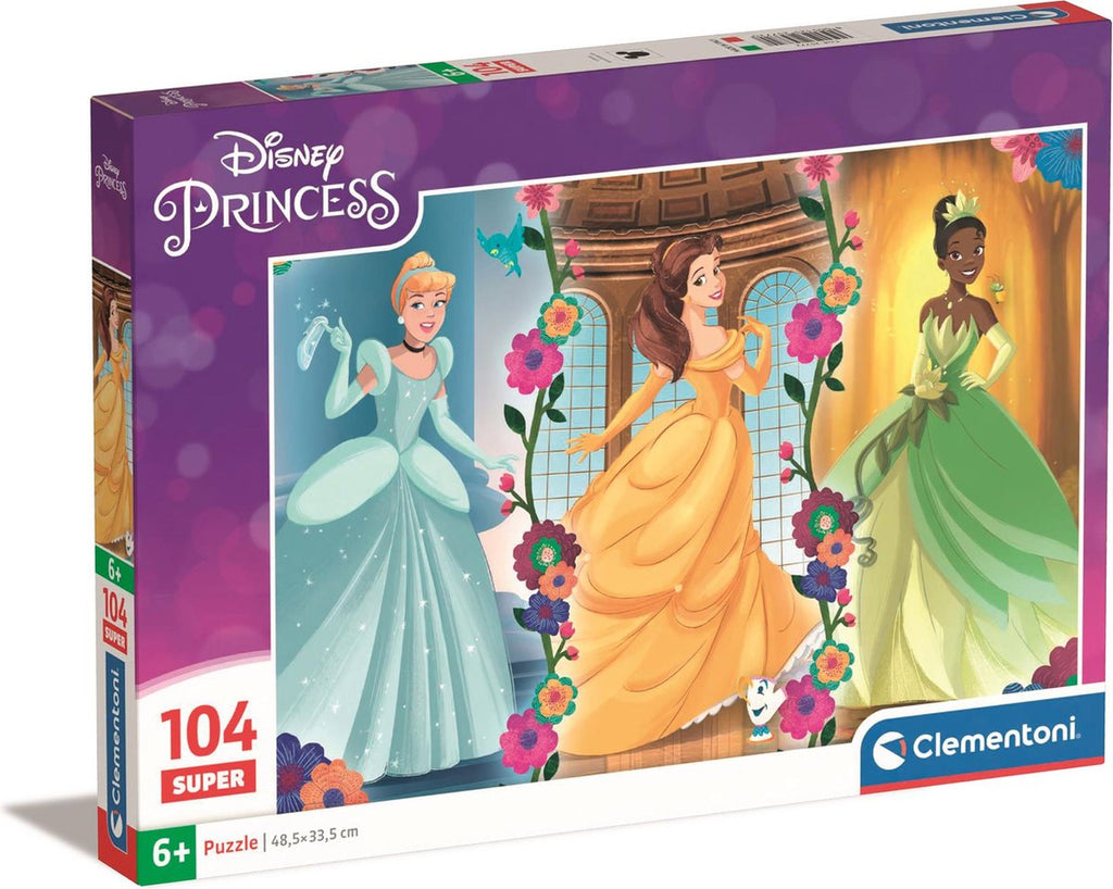 Clementoni Legpuzzel Super Color Disney Princess, 104.