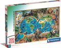 Clementoni - puzzel - 300 stukjes - the wonderful animal world - puzzel voor kinderen - vanaf 9 jaar