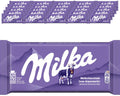 Milka chocolade reep alpenmelk - doos 25 x 90g - chocoladerepen en tabletten - voorraad - verjaardag cadeau vrouw of man - geschenkset voor man en vrouw