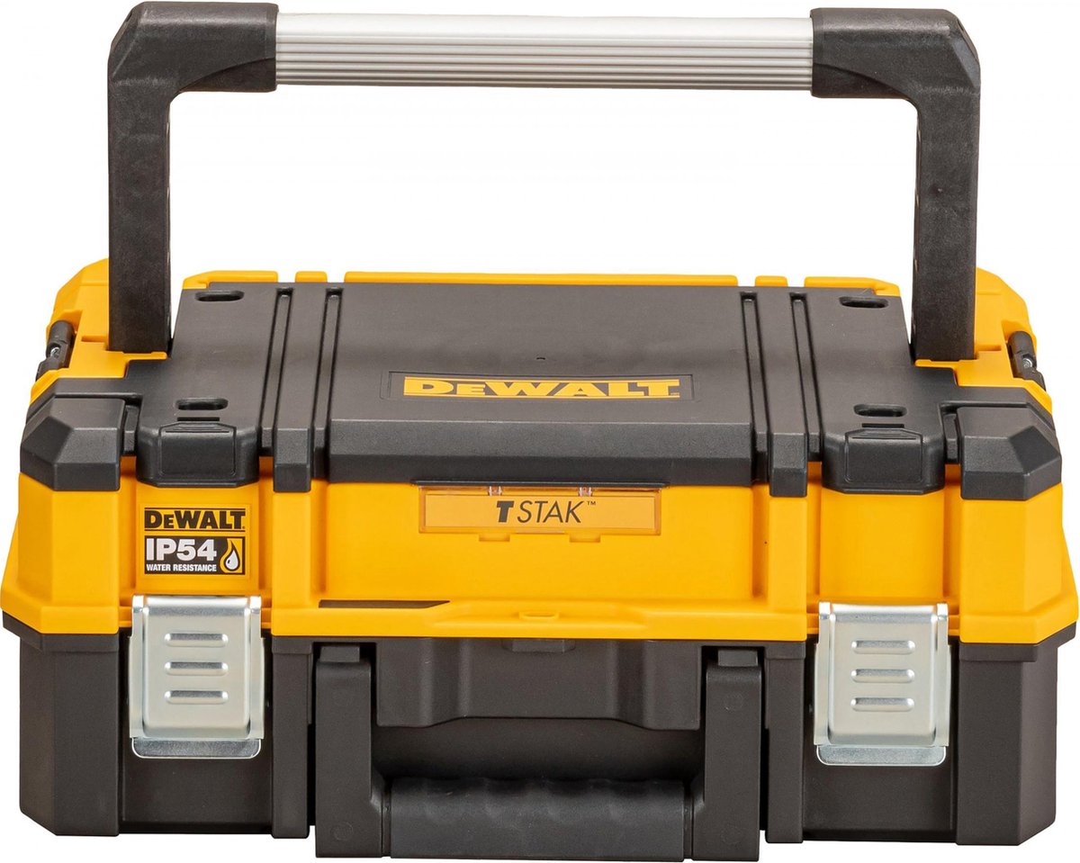 Dewalt tstak 2.0 - gereedschapskoffer - lange handgreep - ip54 bescherming