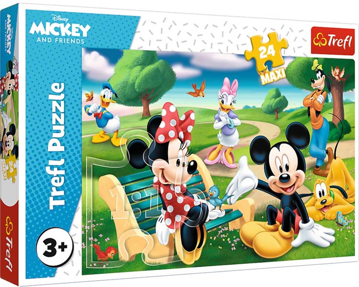 Trefl 24m - mickey mouse onder vrienden disney standaard cha
