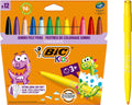 Bic kids visacolor xl ecolutions, 12st.