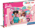 Clementoni legpuzzel super color - barbie surfbus,104st.