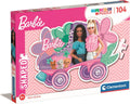 Clementoni Legpuzzel Super Color – Barbie Rolschaats, 104.