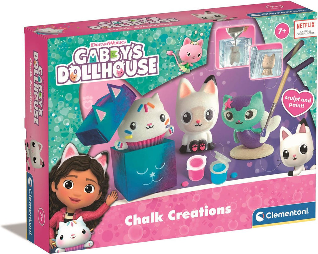 Gipsabguss von Clementoni Gabbys Puppenhaus
